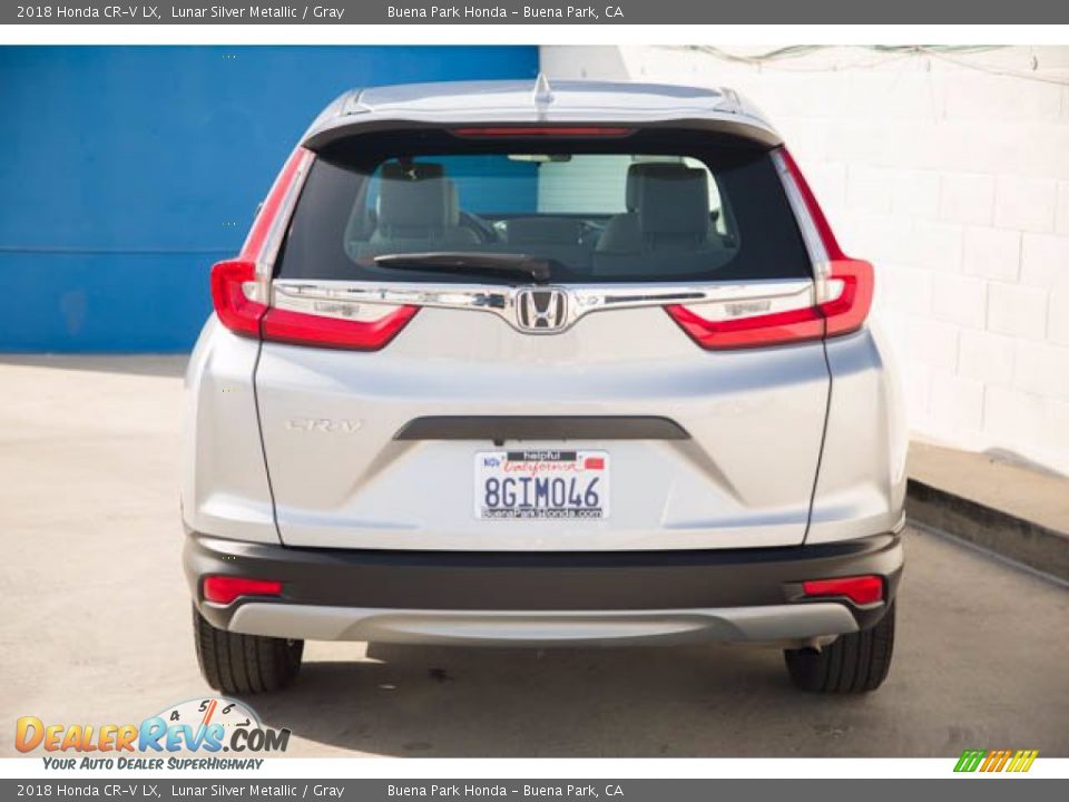 2018 Honda CR-V LX Lunar Silver Metallic / Gray Photo #11