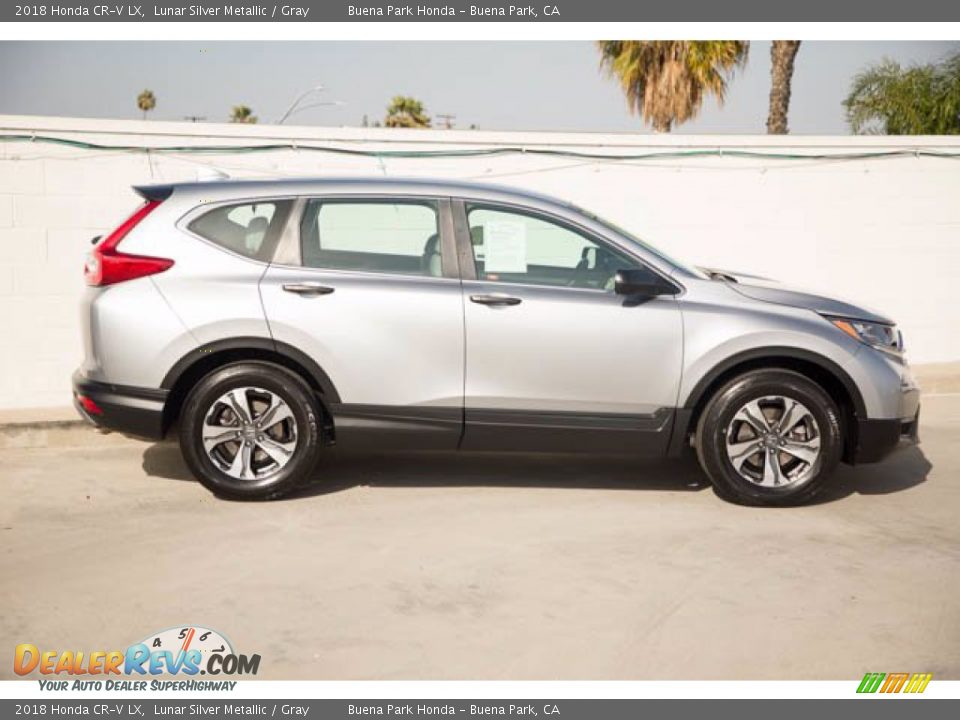 2018 Honda CR-V LX Lunar Silver Metallic / Gray Photo #12