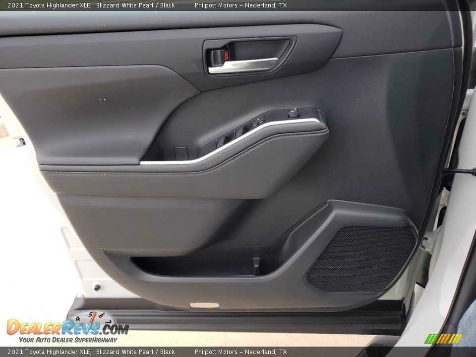 2021 Toyota Highlander XLE Blizzard White Pearl / Black Photo #13