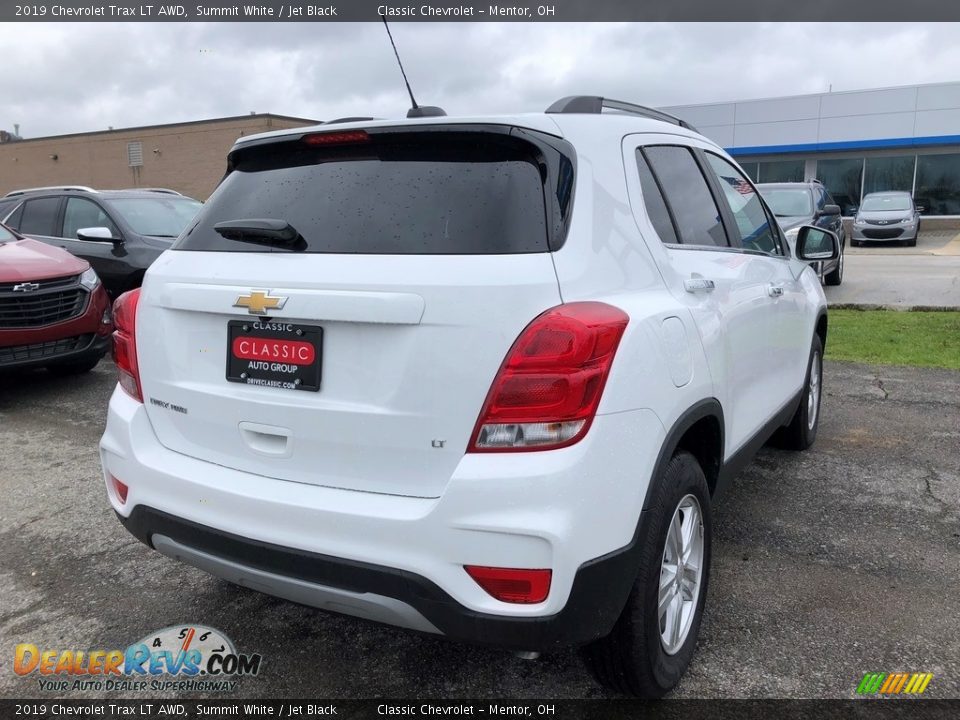 2019 Chevrolet Trax LT AWD Summit White / Jet Black Photo #3