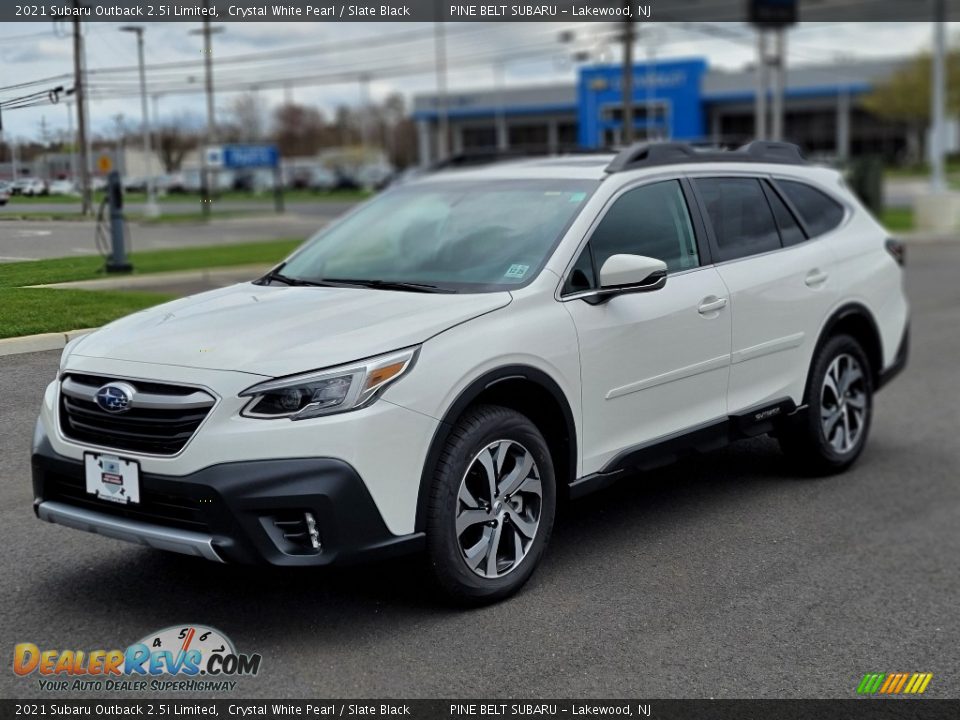 2021 Subaru Outback 2.5i Limited Crystal White Pearl / Slate Black Photo #1