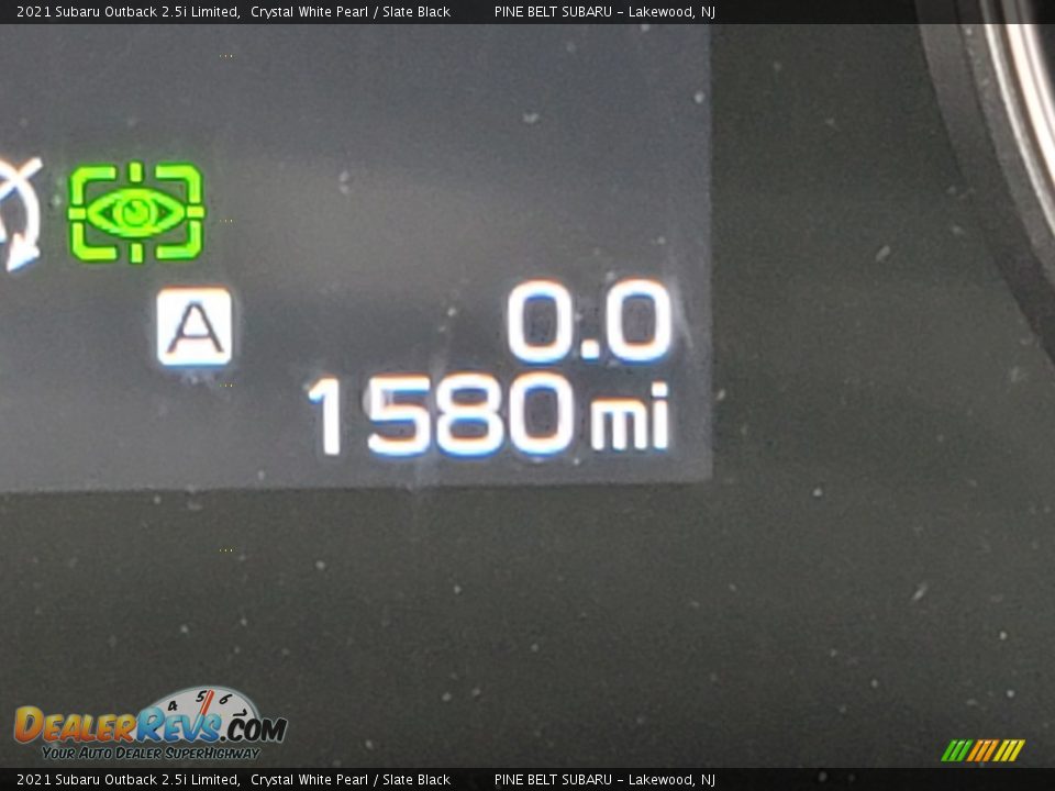 2021 Subaru Outback 2.5i Limited Crystal White Pearl / Slate Black Photo #3