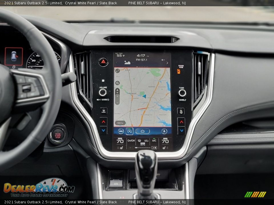 2021 Subaru Outback 2.5i Limited Crystal White Pearl / Slate Black Photo #4