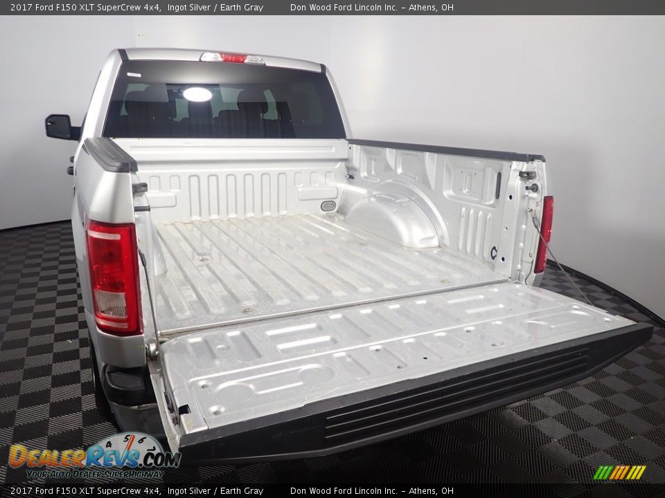 2017 Ford F150 XLT SuperCrew 4x4 Ingot Silver / Earth Gray Photo #13