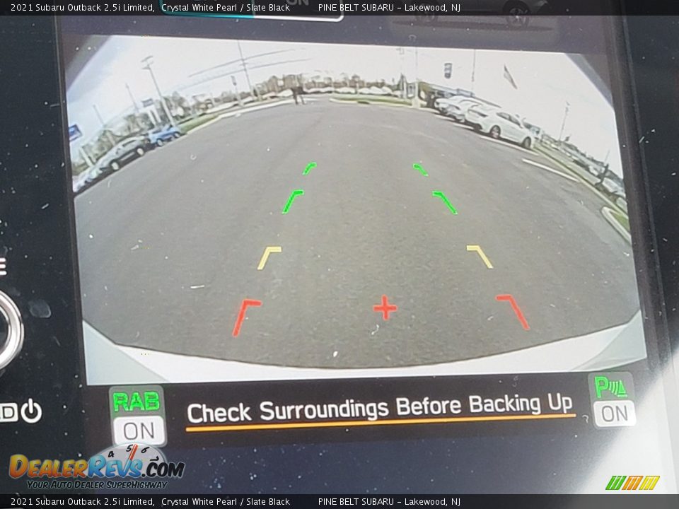 2021 Subaru Outback 2.5i Limited Crystal White Pearl / Slate Black Photo #9