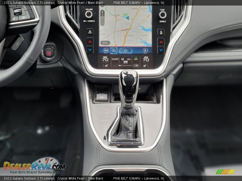 2021 Subaru Outback 2.5i Limited Crystal White Pearl / Slate Black Photo #10