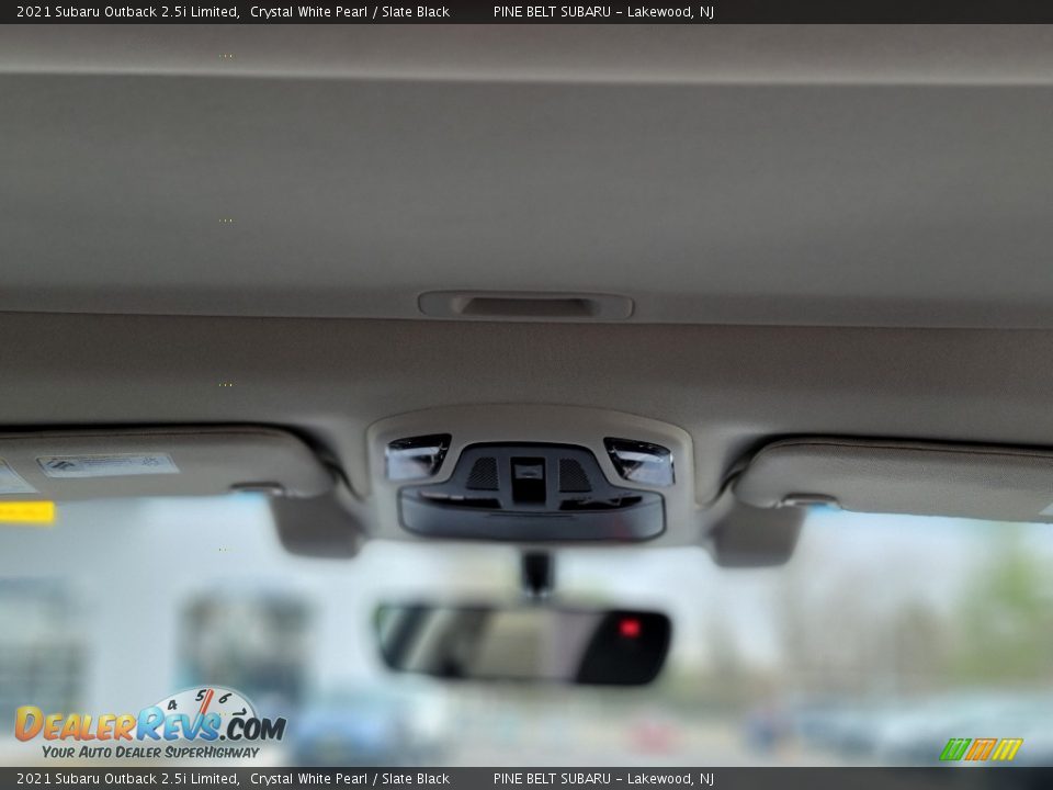 2021 Subaru Outback 2.5i Limited Crystal White Pearl / Slate Black Photo #12