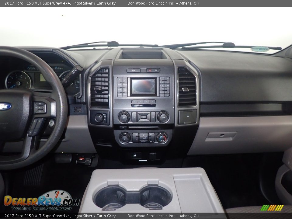 2017 Ford F150 XLT SuperCrew 4x4 Ingot Silver / Earth Gray Photo #24