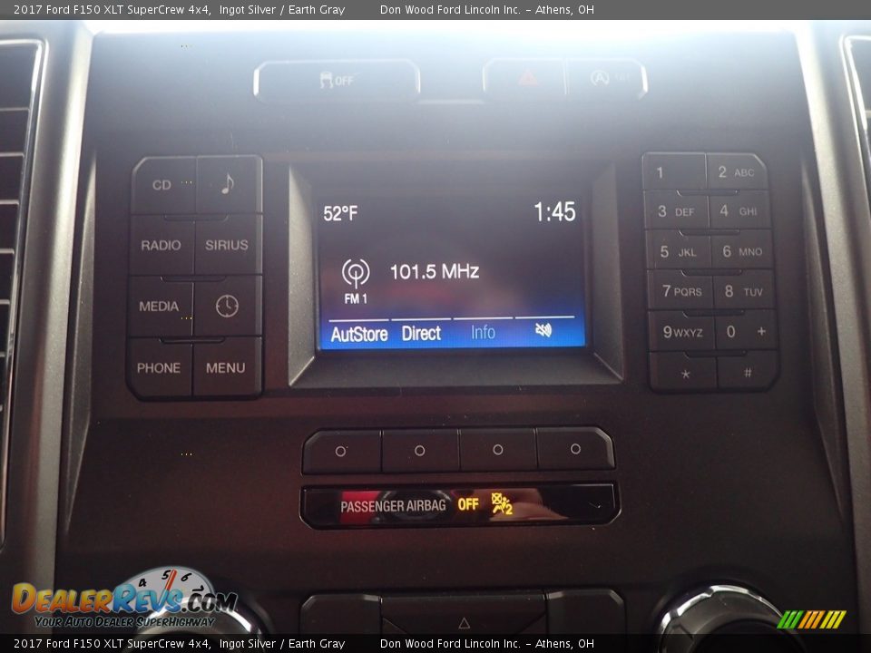 2017 Ford F150 XLT SuperCrew 4x4 Ingot Silver / Earth Gray Photo #25