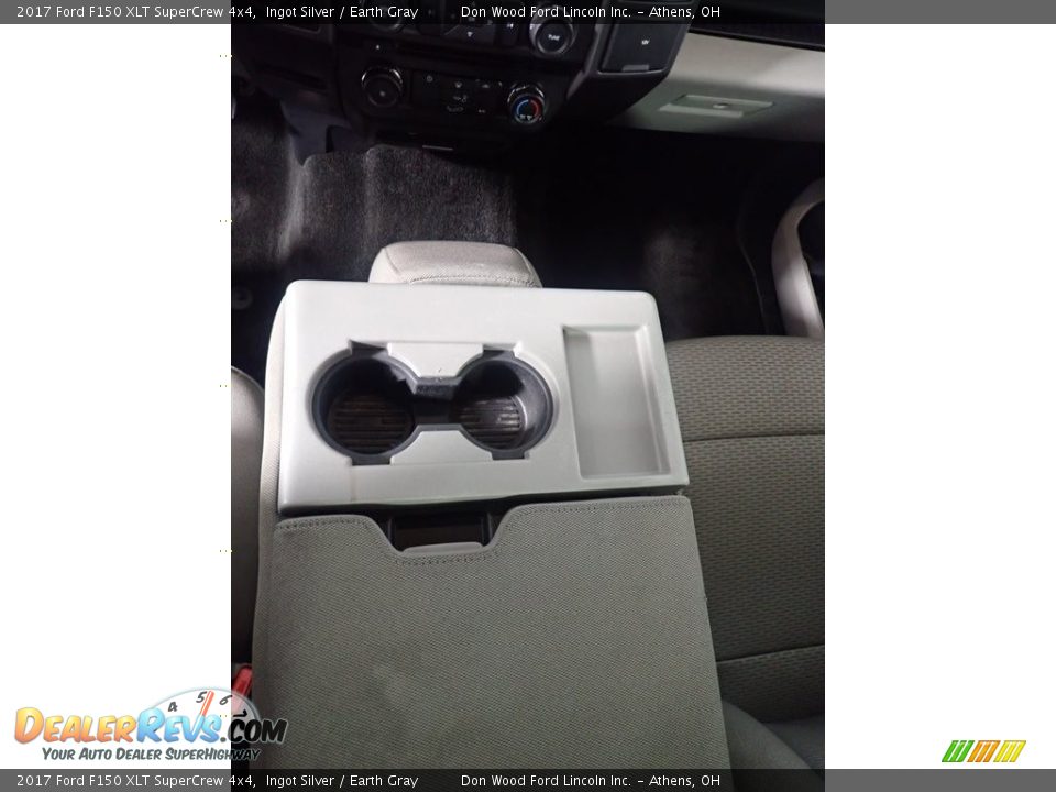 2017 Ford F150 XLT SuperCrew 4x4 Ingot Silver / Earth Gray Photo #32