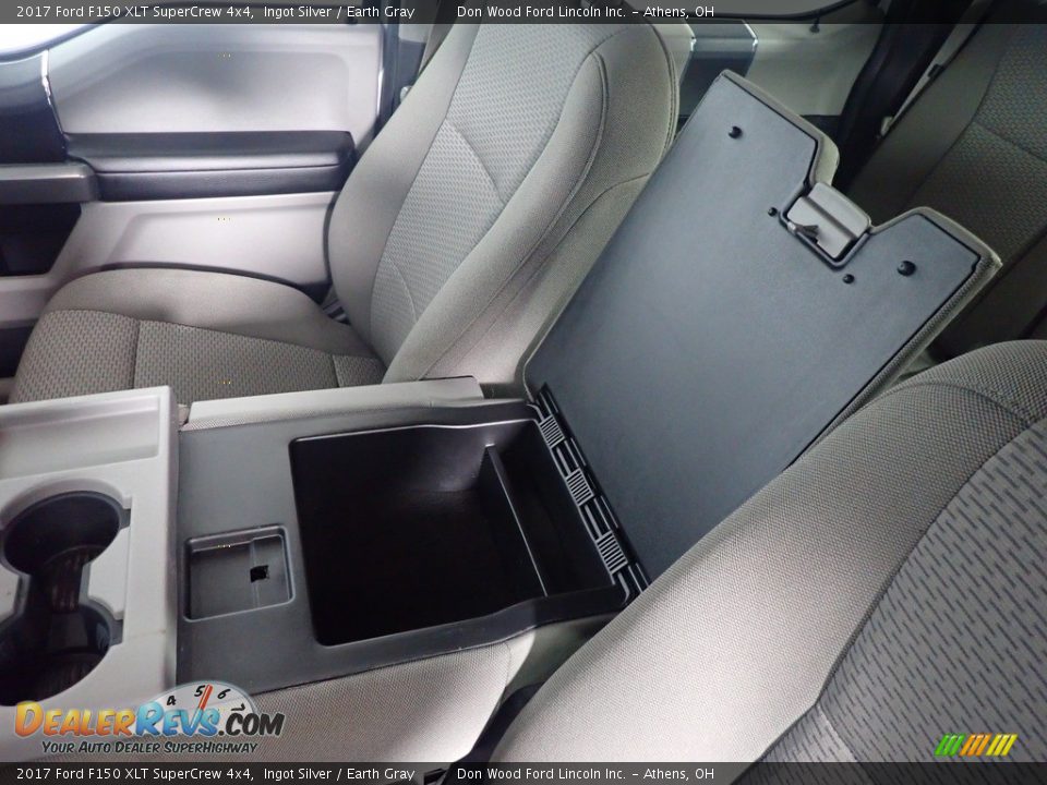 2017 Ford F150 XLT SuperCrew 4x4 Ingot Silver / Earth Gray Photo #33