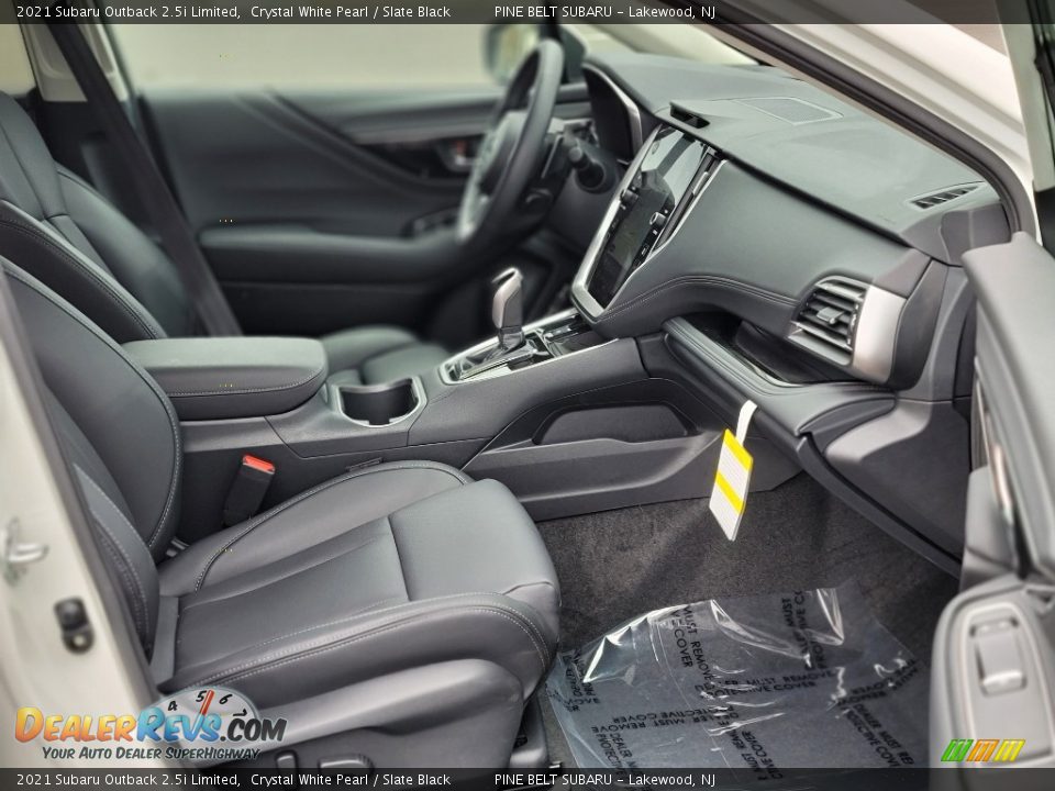 2021 Subaru Outback 2.5i Limited Crystal White Pearl / Slate Black Photo #25