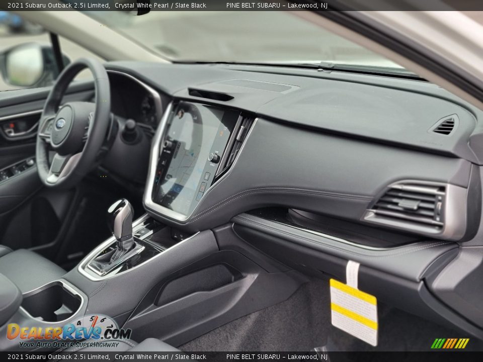 2021 Subaru Outback 2.5i Limited Crystal White Pearl / Slate Black Photo #26