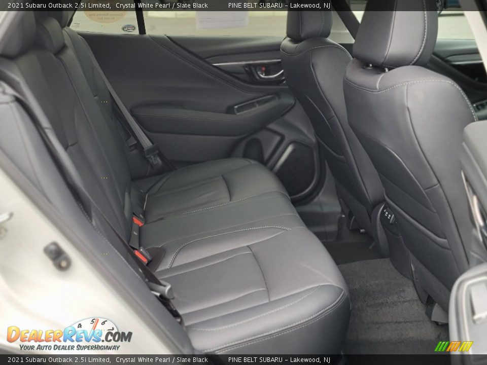2021 Subaru Outback 2.5i Limited Crystal White Pearl / Slate Black Photo #27