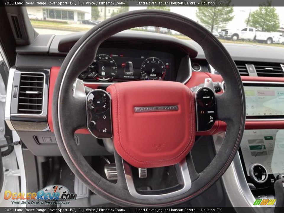 2021 Land Rover Range Rover Sport HST Steering Wheel Photo #15