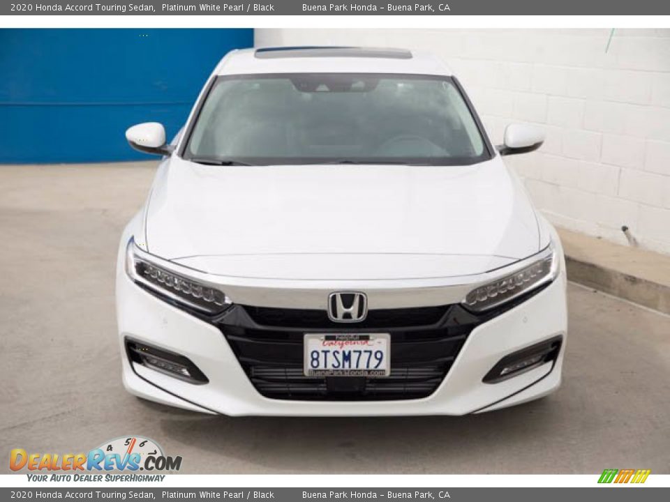 2020 Honda Accord Touring Sedan Platinum White Pearl / Black Photo #7