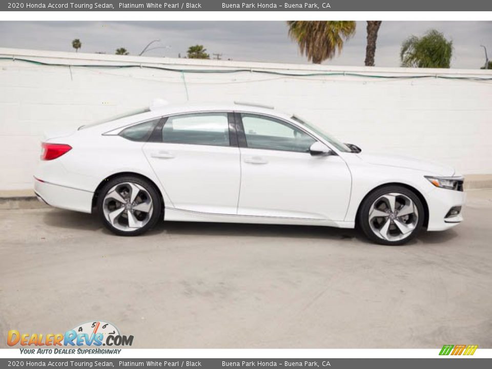 2020 Honda Accord Touring Sedan Platinum White Pearl / Black Photo #12