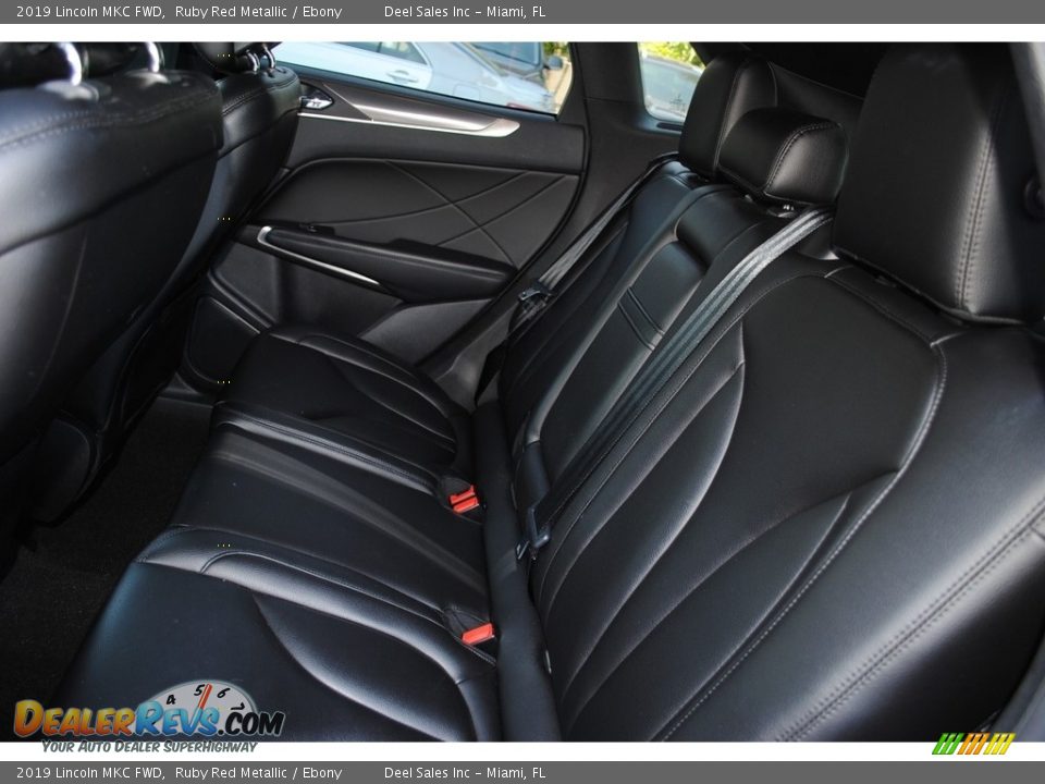 2019 Lincoln MKC FWD Ruby Red Metallic / Ebony Photo #10