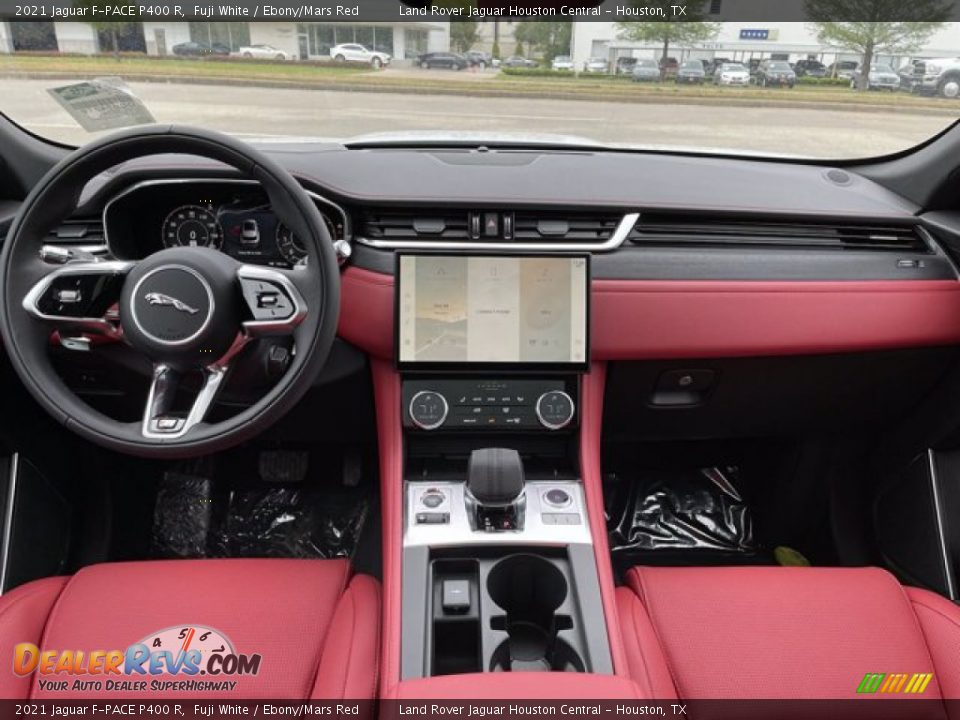 Dashboard of 2021 Jaguar F-PACE P400 R Photo #4