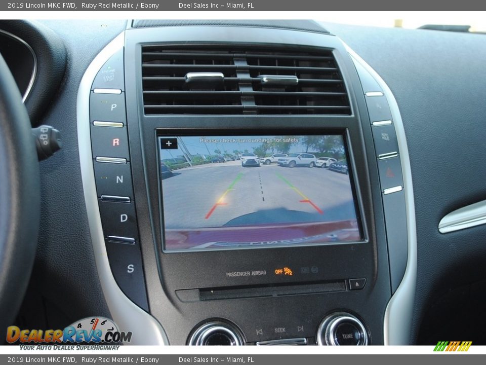 2019 Lincoln MKC FWD Ruby Red Metallic / Ebony Photo #13