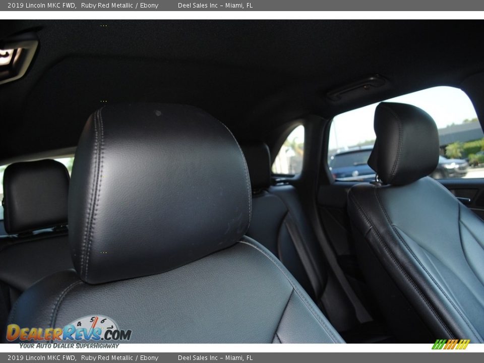 2019 Lincoln MKC FWD Ruby Red Metallic / Ebony Photo #16