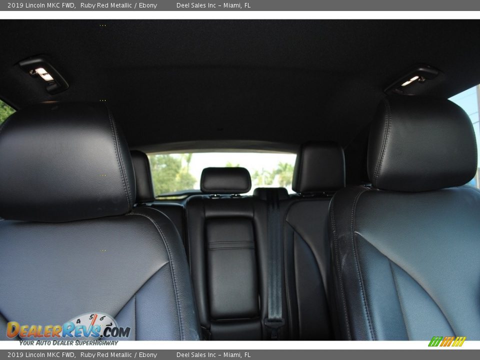 2019 Lincoln MKC FWD Ruby Red Metallic / Ebony Photo #18
