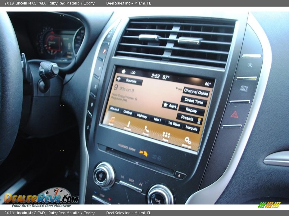 2019 Lincoln MKC FWD Ruby Red Metallic / Ebony Photo #19