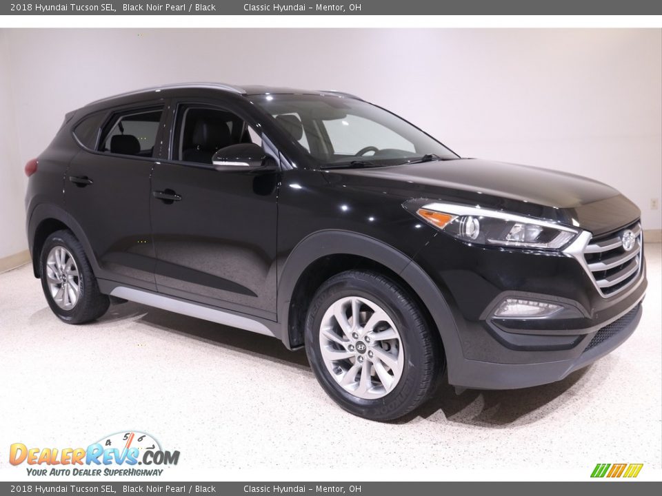 2018 Hyundai Tucson SEL Black Noir Pearl / Black Photo #1