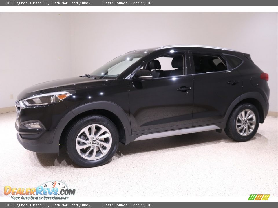 2018 Hyundai Tucson SEL Black Noir Pearl / Black Photo #3
