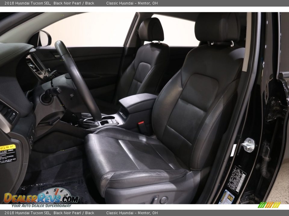 2018 Hyundai Tucson SEL Black Noir Pearl / Black Photo #5