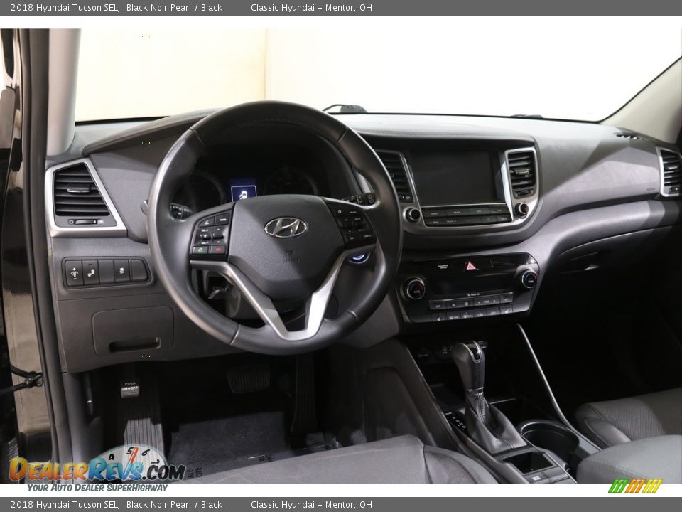 2018 Hyundai Tucson SEL Black Noir Pearl / Black Photo #6