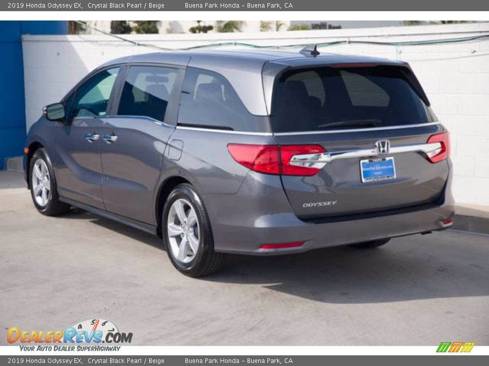 2019 Honda Odyssey EX Crystal Black Pearl / Beige Photo #2