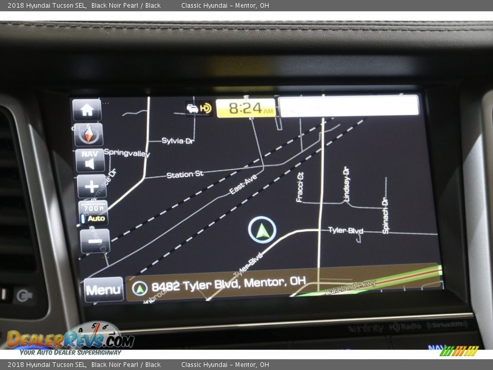 2018 Hyundai Tucson SEL Black Noir Pearl / Black Photo #10
