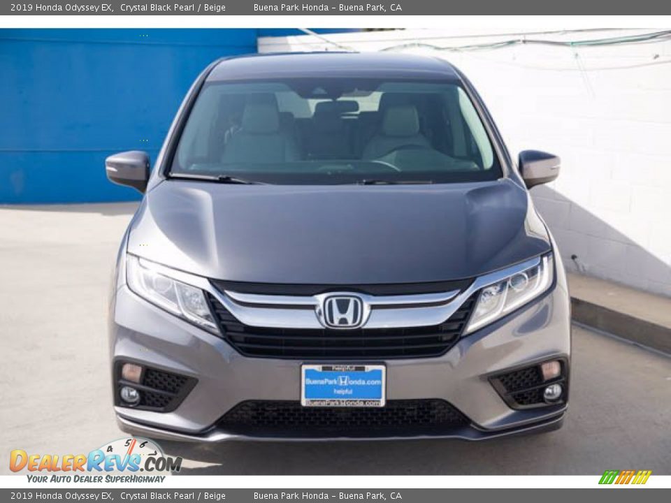 2019 Honda Odyssey EX Crystal Black Pearl / Beige Photo #7