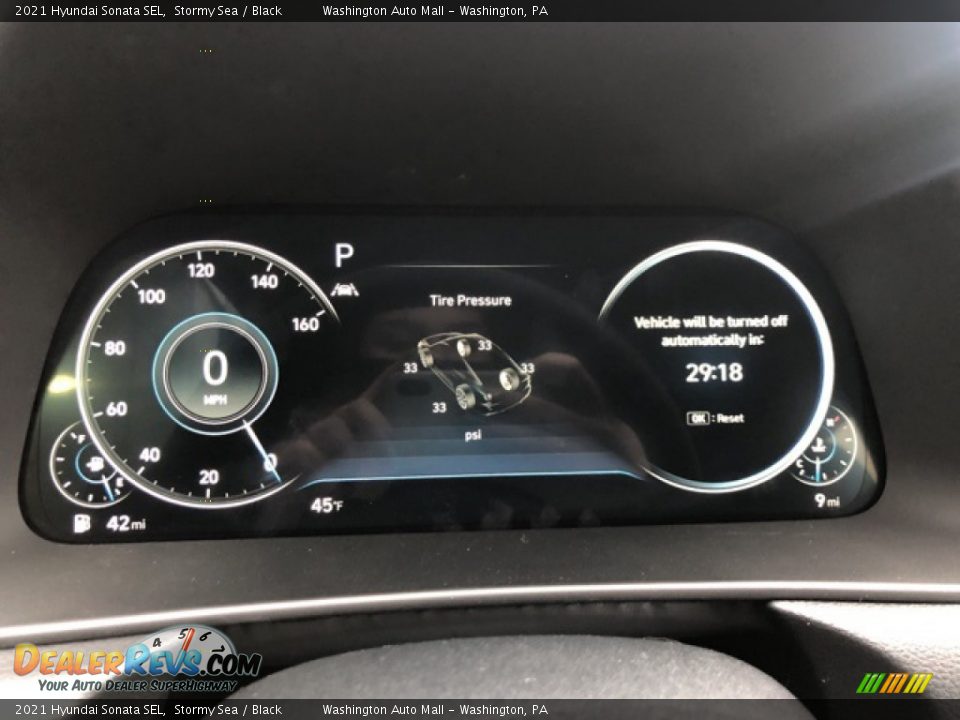 2021 Hyundai Sonata SEL Gauges Photo #7