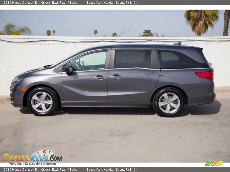 2019 Honda Odyssey EX Crystal Black Pearl / Beige Photo #8