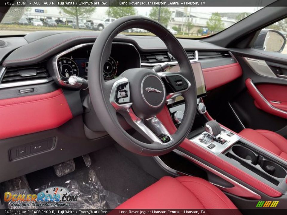 Dashboard of 2021 Jaguar F-PACE P400 R Photo #28