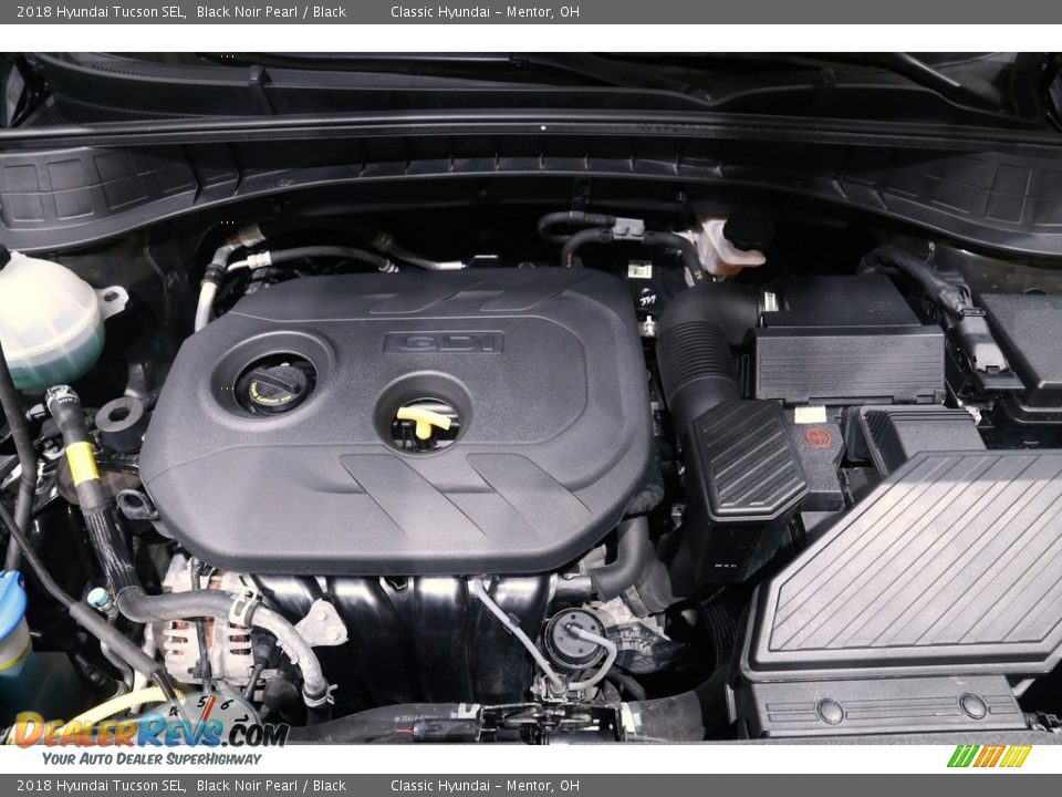 2018 Hyundai Tucson SEL Black Noir Pearl / Black Photo #17