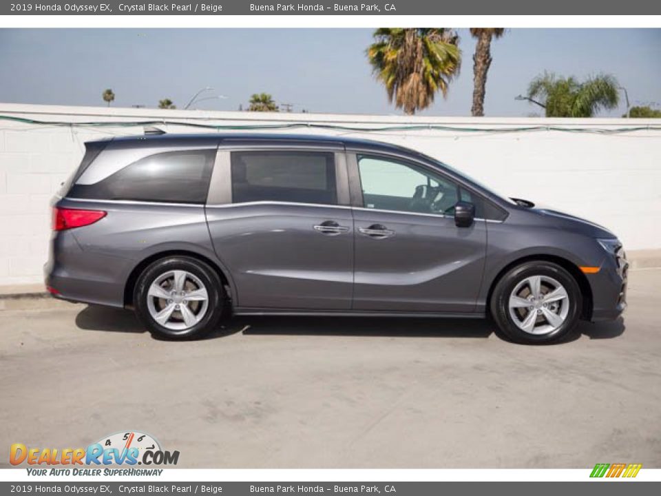 2019 Honda Odyssey EX Crystal Black Pearl / Beige Photo #12