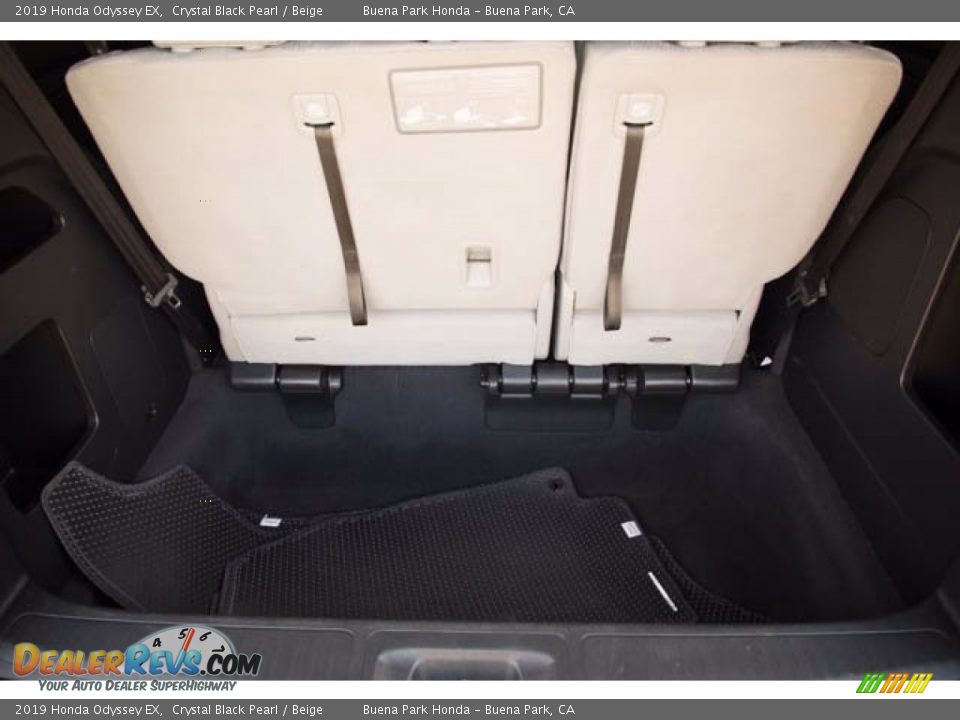 2019 Honda Odyssey EX Crystal Black Pearl / Beige Photo #22