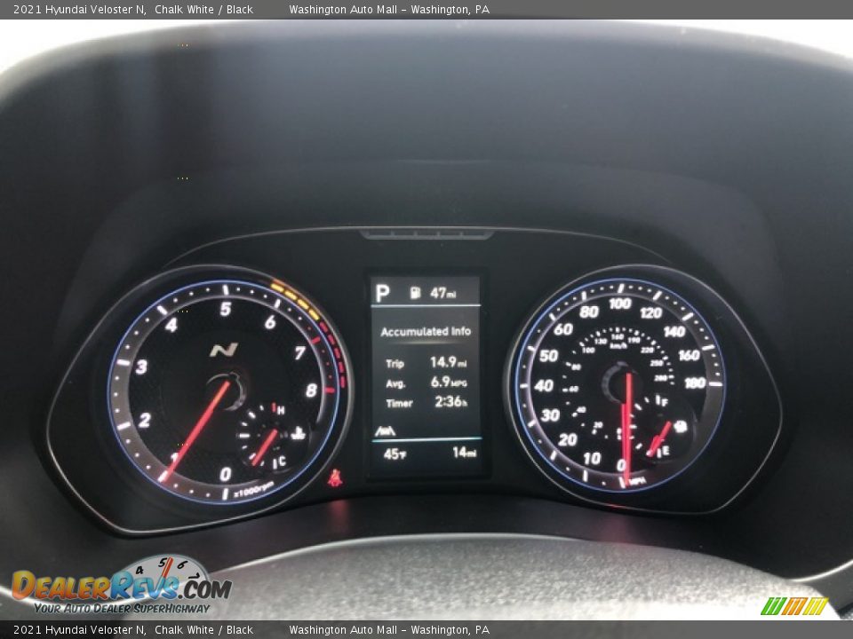 2021 Hyundai Veloster N Gauges Photo #5