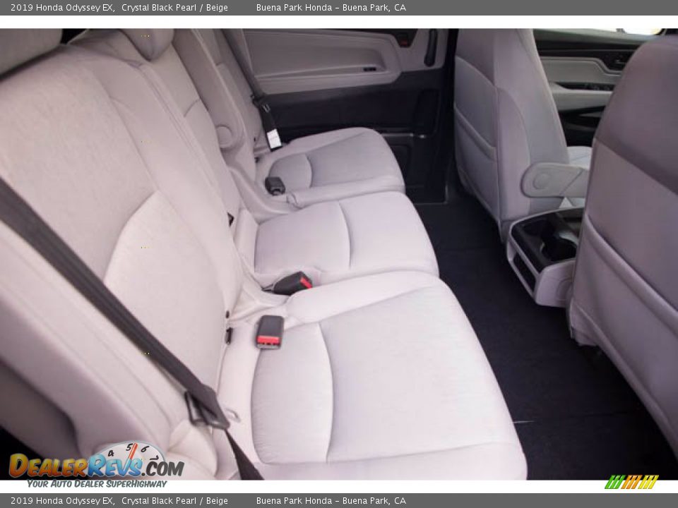 2019 Honda Odyssey EX Crystal Black Pearl / Beige Photo #24