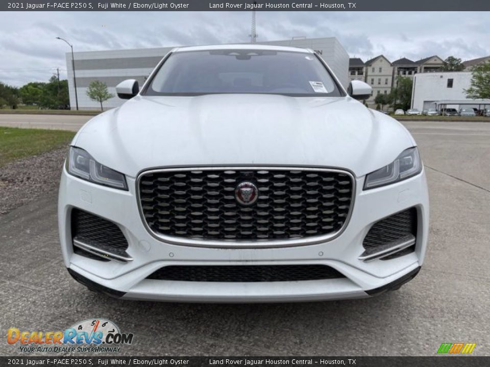 2021 Jaguar F-PACE P250 S Fuji White / Ebony/Light Oyster Photo #8