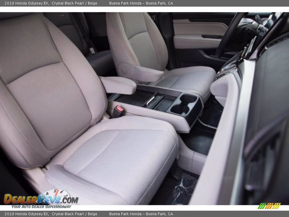 2019 Honda Odyssey EX Crystal Black Pearl / Beige Photo #27