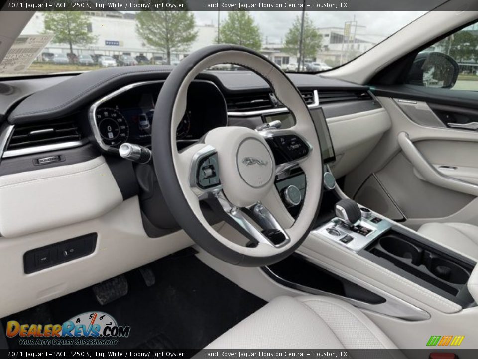 2021 Jaguar F-PACE P250 S Fuji White / Ebony/Light Oyster Photo #26