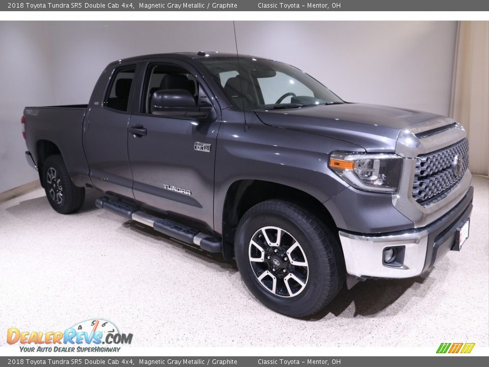 2018 Toyota Tundra SR5 Double Cab 4x4 Magnetic Gray Metallic / Graphite Photo #1