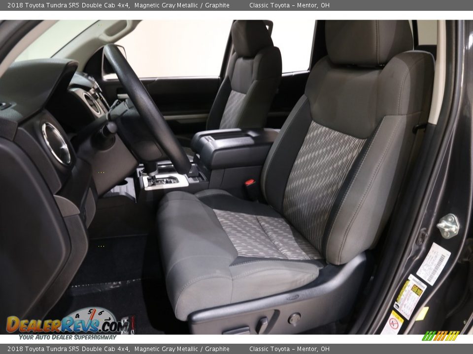 2018 Toyota Tundra SR5 Double Cab 4x4 Magnetic Gray Metallic / Graphite Photo #5