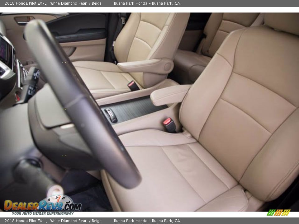 Front Seat of 2018 Honda Pilot EX-L Photo #16