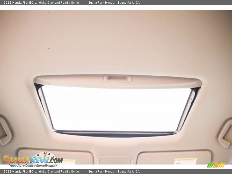 Sunroof of 2018 Honda Pilot EX-L Photo #17