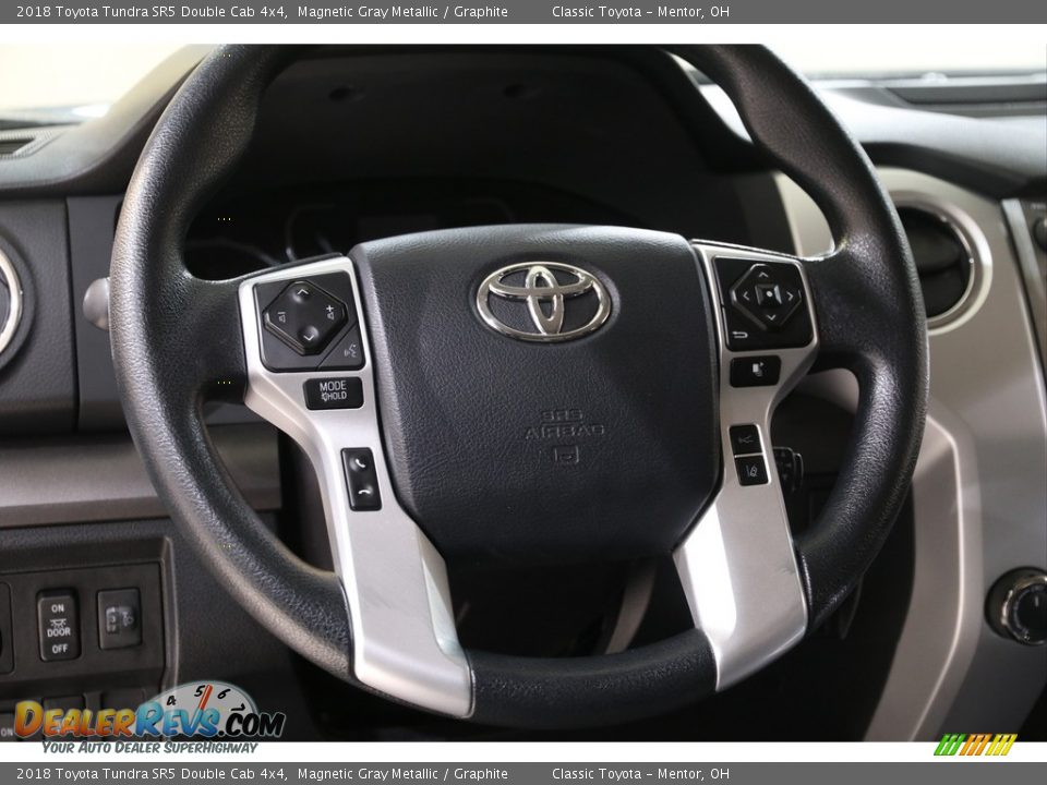 2018 Toyota Tundra SR5 Double Cab 4x4 Magnetic Gray Metallic / Graphite Photo #7